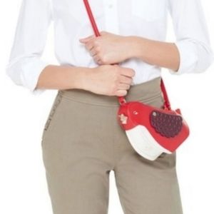 NWOT Kate Spade Ooh La La Red Bird Novelty Purse